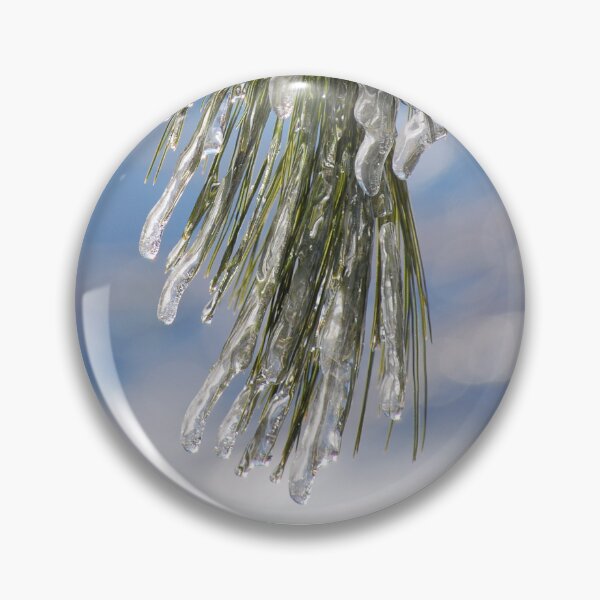 Item preview, Ice on Pine Needles designed and sold by CreativeSoup.