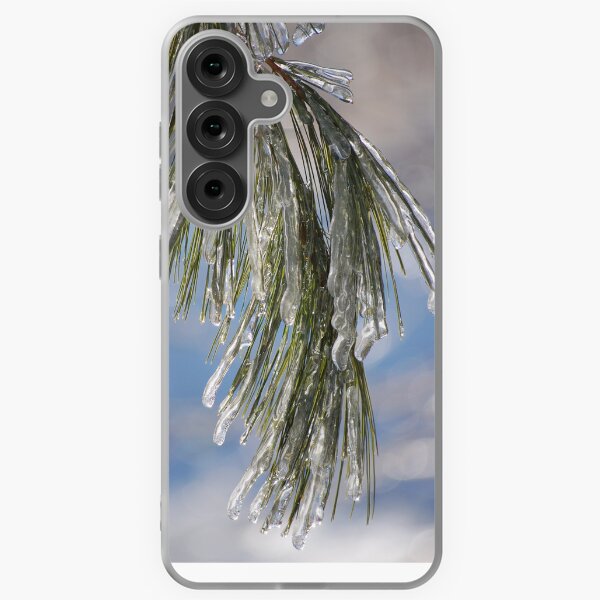 Item preview, Ice on Pine Needles designed and sold by CreativeSoup.
