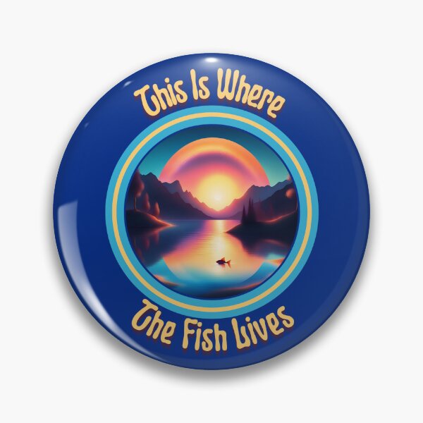 Item preview, This is Where the Fish Lives - Inspired By MST3K Episode 908 - The Touch of Satan designed and sold by 1Timothy523.