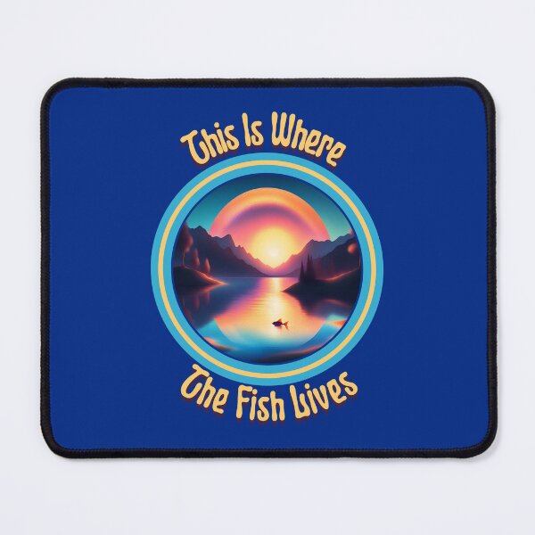Item preview, This is Where the Fish Lives - Inspired By MST3K Episode 908 - The Touch of Satan designed and sold by 1Timothy523.