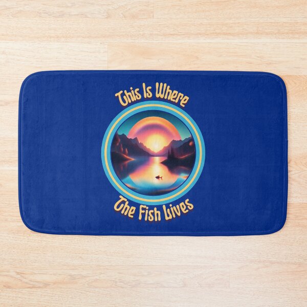 Item preview, This is Where the Fish Lives - Inspired By MST3K Episode 908 - The Touch of Satan designed and sold by 1Timothy523.