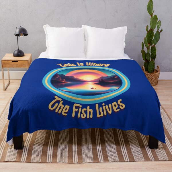 Item preview, This is Where the Fish Lives - Inspired By MST3K Episode 908 - The Touch of Satan designed and sold by 1Timothy523.