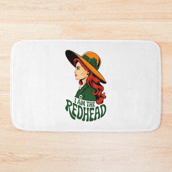 Item preview, I Am the Redhead, Irish Pride, Fiery Spirit And St. Patrick’s Day Elegance designed and sold by elynne9.