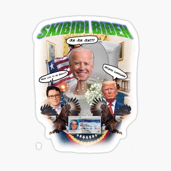 Vista previa del artículo con la obra «Biden se niega», diseñado y vendido por intelsolut.
