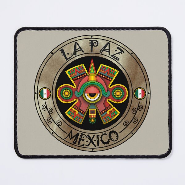 Item preview, La Paz Aztec Ollin emblem designed and sold by studioss76.