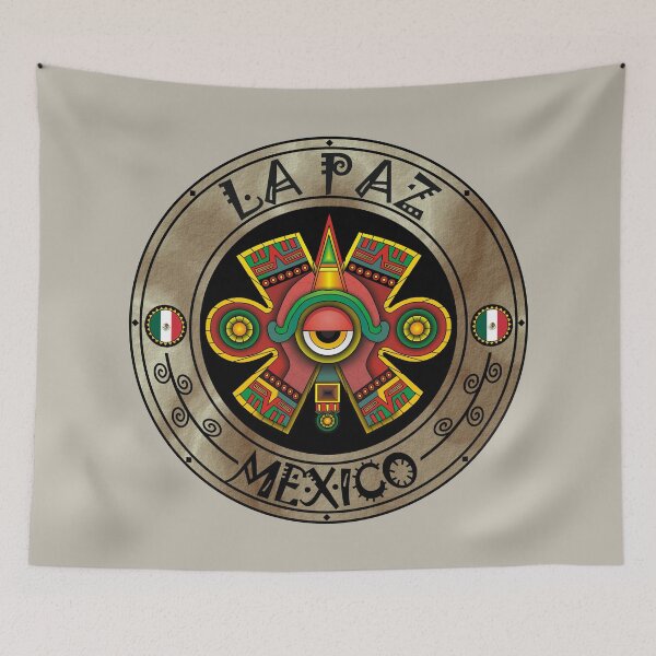 Item preview, La Paz Aztec Ollin emblem designed and sold by studioss76.