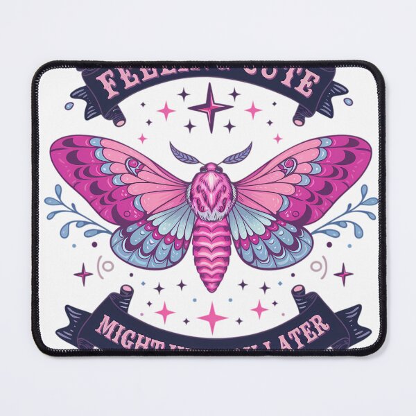 Item preview, Feeling Cute Might Hex You Later - Mystical Moth Design designed and sold by Charlietule.
