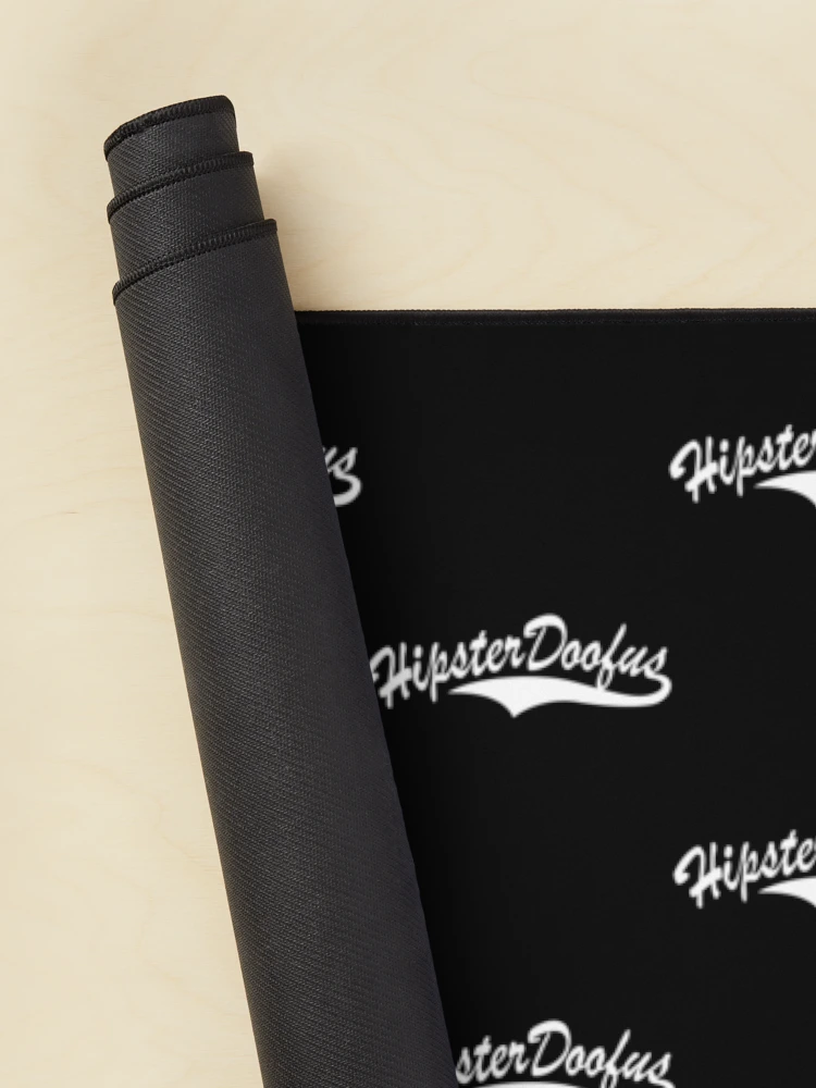 Thumbnail 2 of 5, Mouse Pad, HIPSTER DOOFUS designed and sold by Kicksaus.
