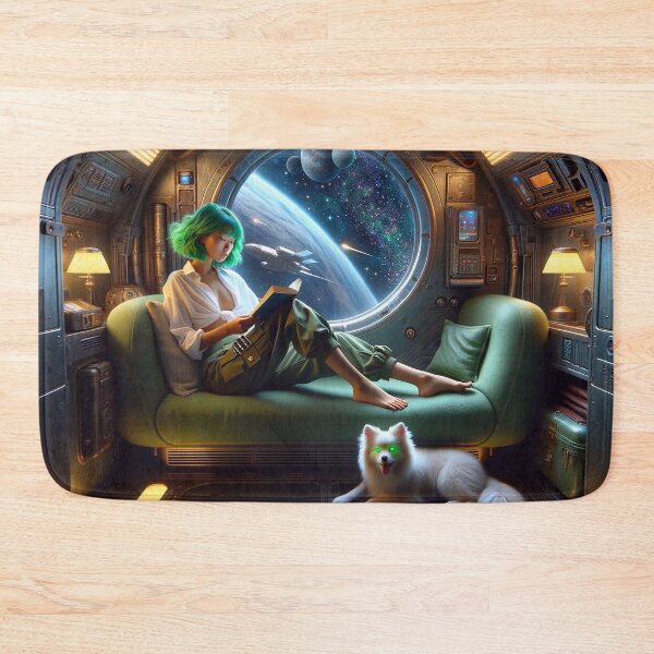 Item preview, Space Exploration with a Dog designed and sold by M-Y-A-R-T-.