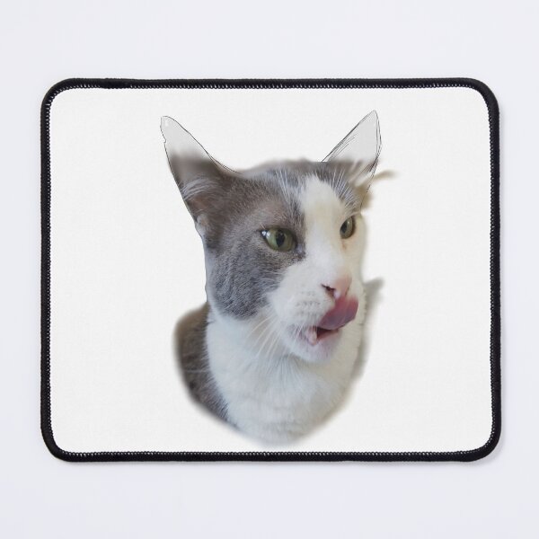 Item preview, cat half sketch and tongue out designed and sold by Kalhanne.