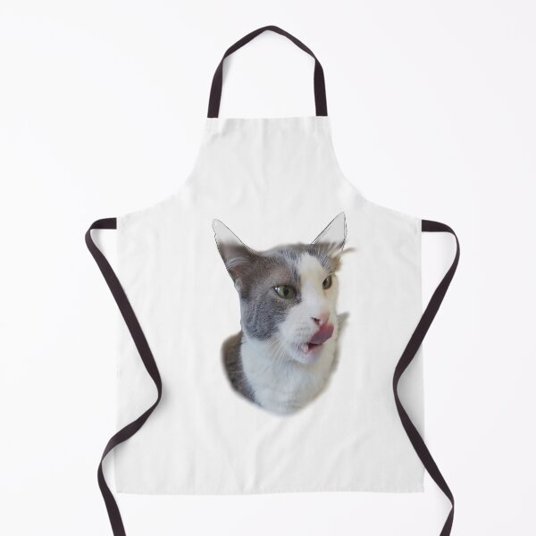 Item preview, cat half sketch and tongue out designed and sold by Kalhanne.