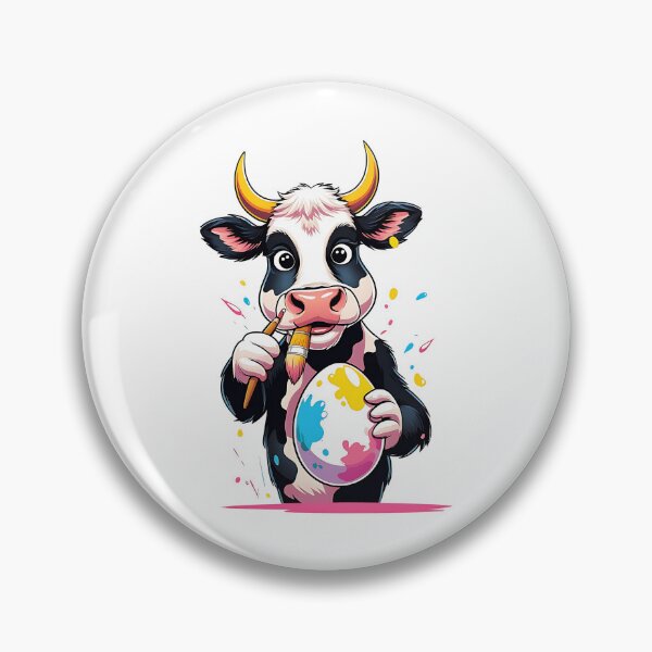 Item preview, Cow Easter - Cute Farm Animal Design for Easter Lovers designed and sold by DomTeesHaven.