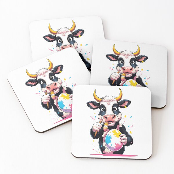 Item preview, Cow Easter - Cute Farm Animal Design for Easter Lovers designed and sold by DomTeesHaven.
