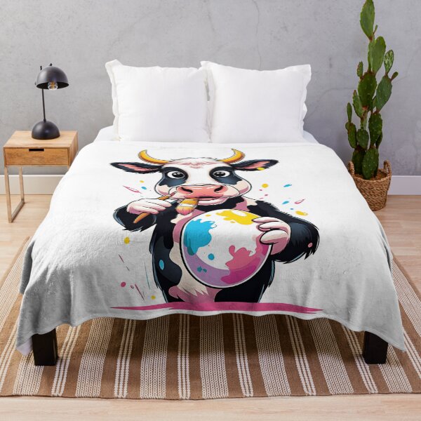 Item preview, Cow Easter - Cute Farm Animal Design for Easter Lovers designed and sold by DomTeesHaven.