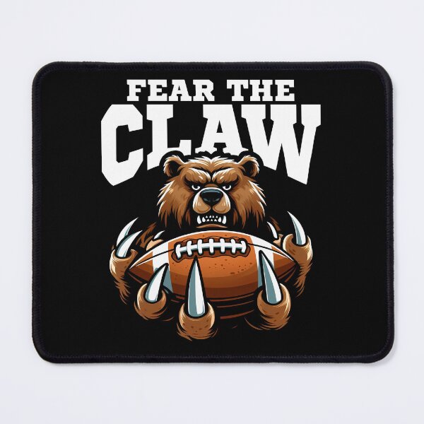 Item preview, FEAR THE CLAW, RESPECT THE PAWS - FOOTBALL BEARS GIFT designed and sold by KEF Custom.