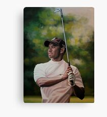 Tiger Woods Gemälde Leinwanddruck