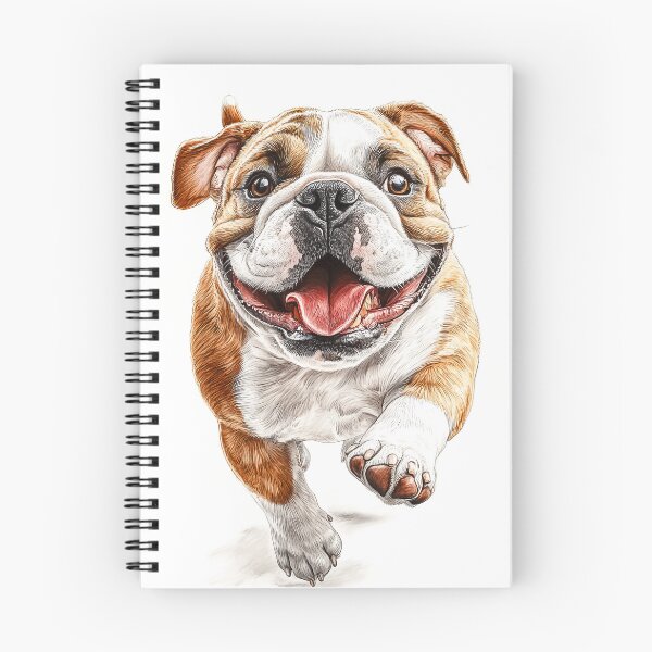 Item preview, Playful English Bulldog - Lifelike Pet Art designed and sold by SteadyRolling.