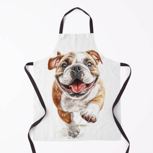 Item preview, Playful English Bulldog - Lifelike Pet Art designed and sold by SteadyRolling.