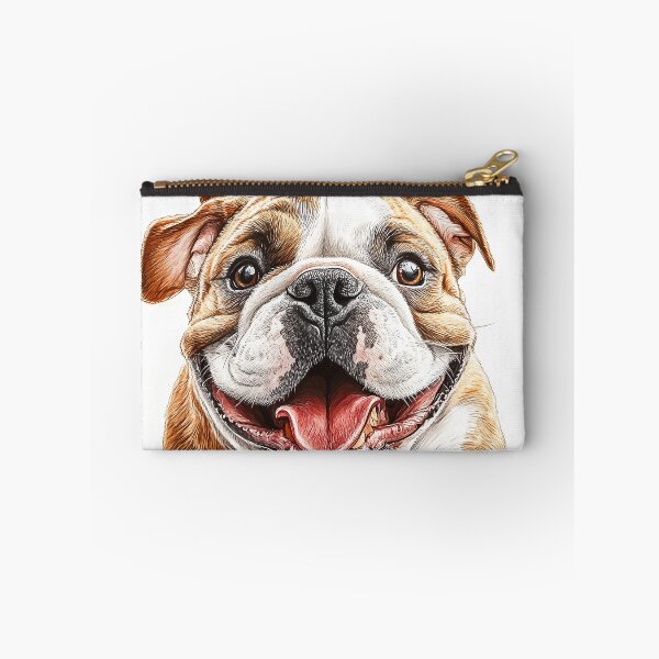 Item preview, Playful English Bulldog - Lifelike Pet Art designed and sold by SteadyRolling.