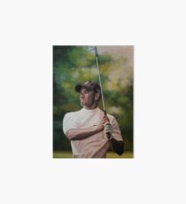 Tiger Woods Gemälde Galeriedruck