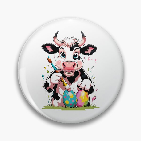 Item preview, Cow Easter - Cute Farm Animal Design for Easter Lovers designed and sold by DomTeesHaven.