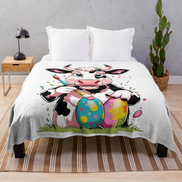 Item preview, Cow Easter - Cute Farm Animal Design for Easter Lovers designed and sold by DomTeesHaven.