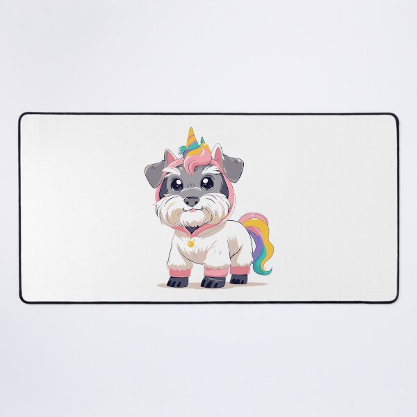 Item preview, Schnauzer Unicorn designed and sold by DogGarden.
