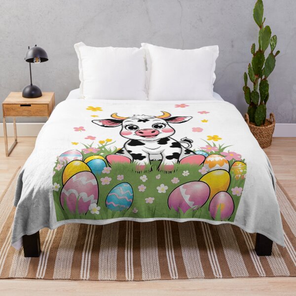 Item preview, Cow Easter - Cute Farm Animal Design for Easter Lovers designed and sold by DomTeesHaven.