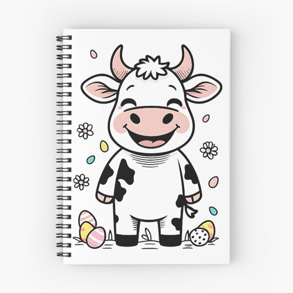 Item preview, Cute Happy Easter Cow designed and sold by DomTeesHaven.