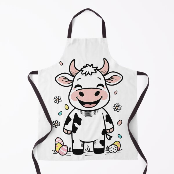Item preview, Cute Happy Easter Cow designed and sold by DomTeesHaven.