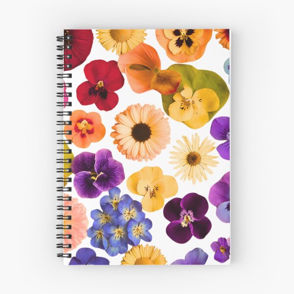 Item preview, Colorful Pressed Flowers – Dense Botanical Floral Aesthetic designed and sold by JohnnyP-Store.