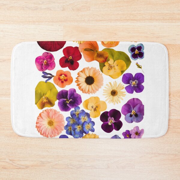 Item preview, Colorful Pressed Flowers – Dense Botanical Floral Aesthetic designed and sold by JohnnyP-Store.