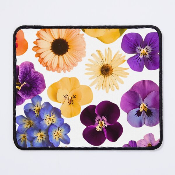 Item preview, Colorful Pressed Flowers – Dense Botanical Floral Aesthetic designed and sold by JohnnyP-Store.