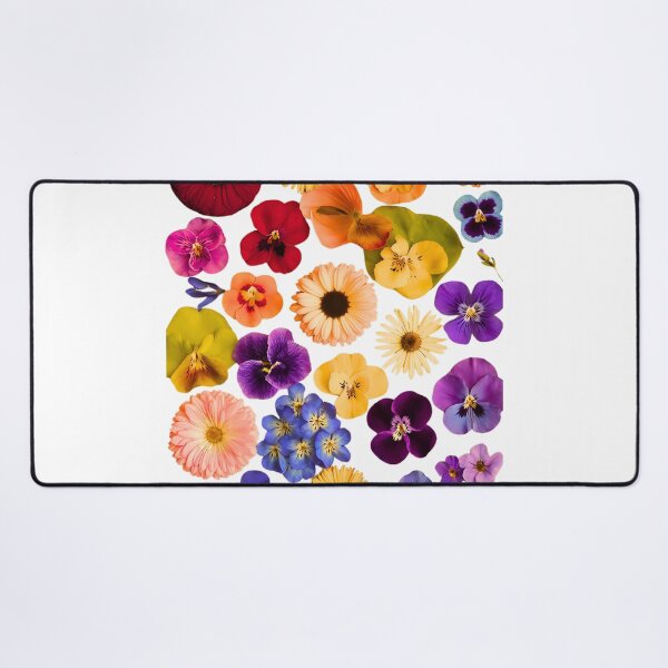 Item preview, Colorful Pressed Flowers – Dense Botanical Floral Aesthetic designed and sold by JohnnyP-Store.