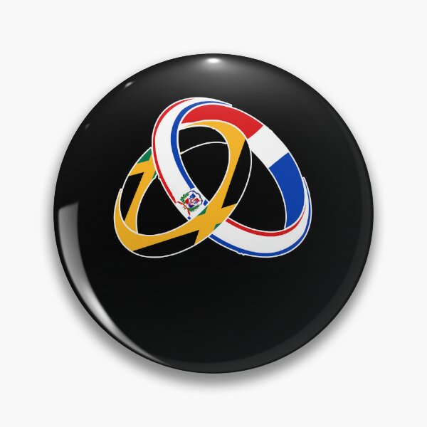 Item preview, Dominican Republic Flag Jamaica Grown Ring Marriage Wedding designed and sold by Dressed For  Duty.