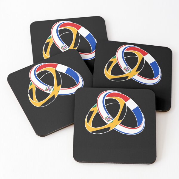Item preview, Dominican Republic Flag Jamaica Grown Ring Marriage Wedding designed and sold by Dressed For  Duty.