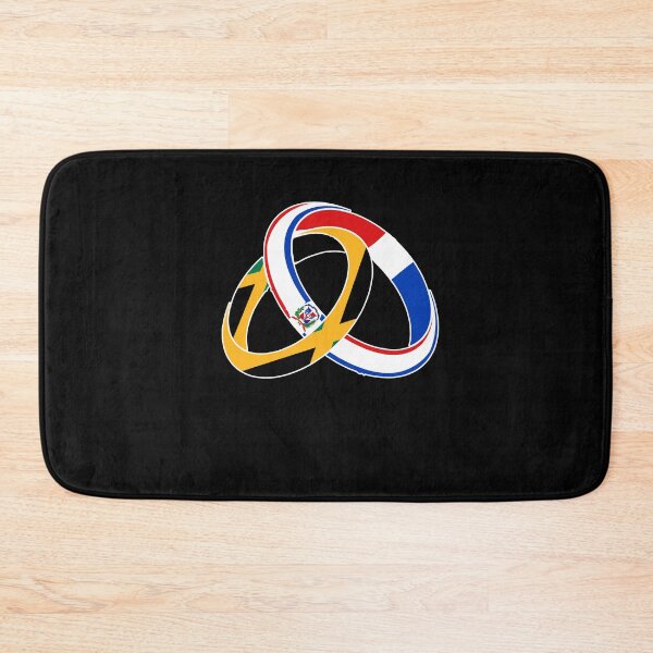 Item preview, Dominican Republic Flag Jamaica Grown Ring Marriage Wedding designed and sold by Dressed For  Duty.