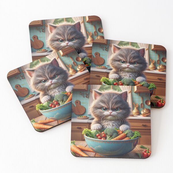 Item preview, Funny Vegan Cat designed and sold by M-Y-A-R-T-.