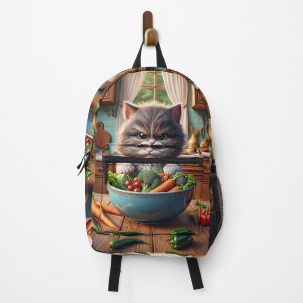 Item preview, Funny Vegan Cat designed and sold by M-Y-A-R-T-.