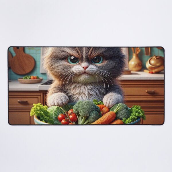 Item preview, Funny Vegan Cat designed and sold by m-y-A-I-A-R-T-.