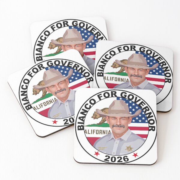 Item preview, Chad Bianco 2026 California Governor designed and sold by StickerWey.