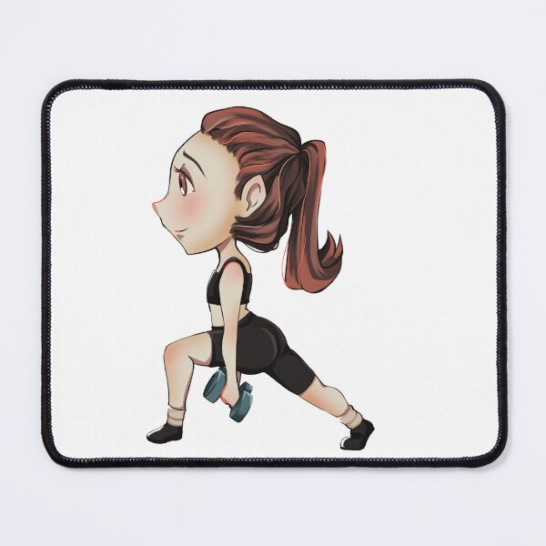Item preview, Anime Chibi Gym Girl designed and sold by Vapishop.