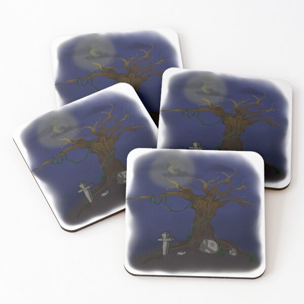 Item preview, gloomy tree and its grave designed and sold by Kalhanne.