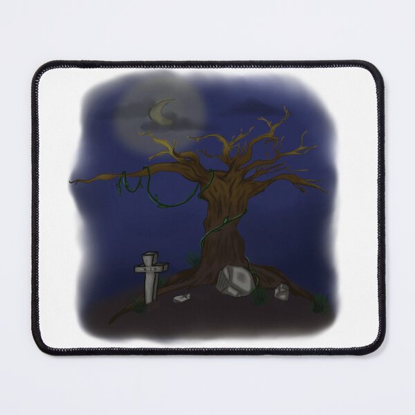 Item preview, gloomy tree and its grave designed and sold by Kalhanne.