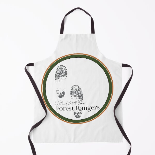 Item preview, I stand with our Forest Rangers National Park Service Unity Support Grey Boot Print designed and sold by laughingwillows.