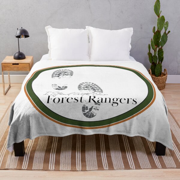 Item preview, I stand with our Forest Rangers National Park Service Unity Support Grey Boot Print designed and sold by laughingwillows.
