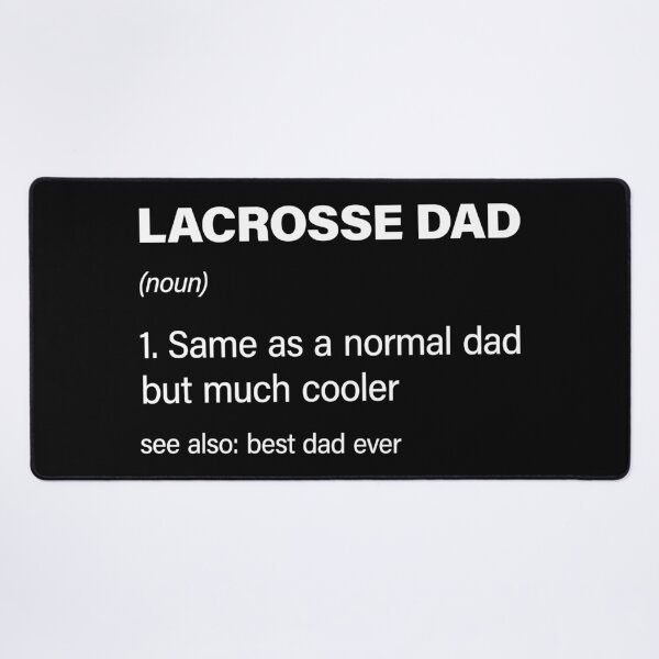 Item preview, Funny Lacrosse Dad definition designed and sold by RareBunny.