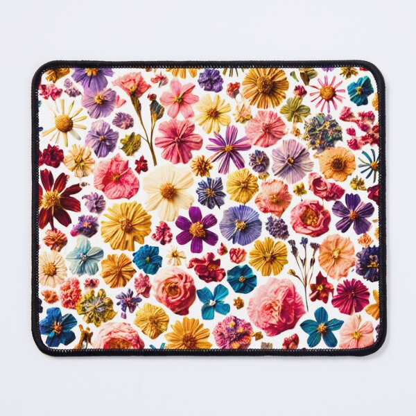 Item preview, Colorful Pressed Flowers – Dense Botanical Floral Aesthetic designed and sold by JohnnyP-Store.