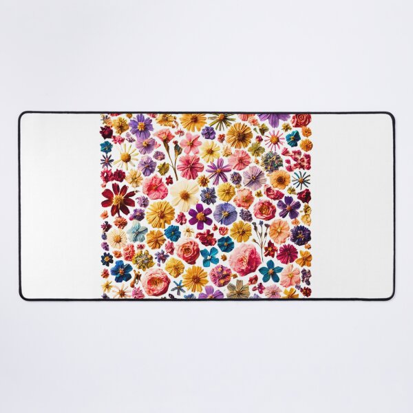 Item preview, Colorful Pressed Flowers – Dense Botanical Floral Aesthetic designed and sold by JohnnyP-Store.