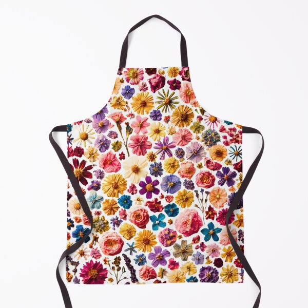 Item preview, Colorful Pressed Flowers – Dense Botanical Floral Aesthetic designed and sold by JohnnyP-Store.
